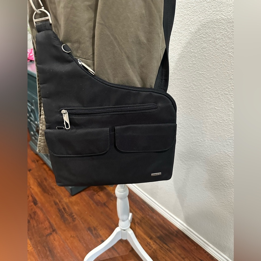 Travelon Black Crossbody Bag